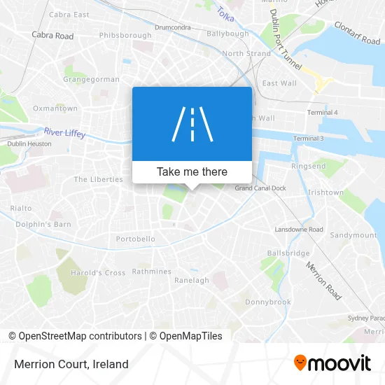 Merrion Court map