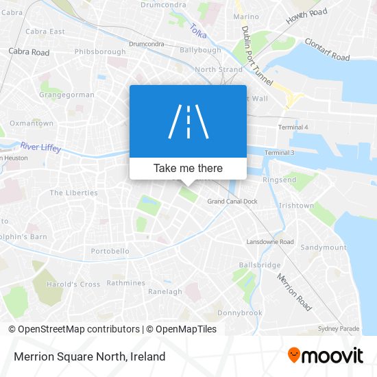 Merrion Square North plan