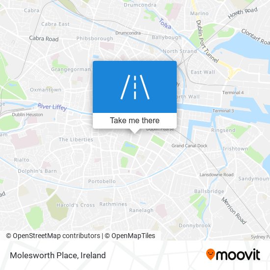 Molesworth Place map