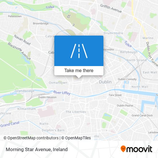 Morning Star Avenue map