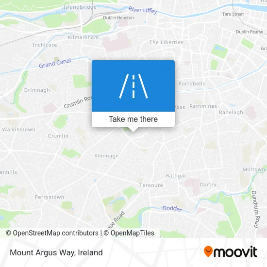 Mount Argus Way map
