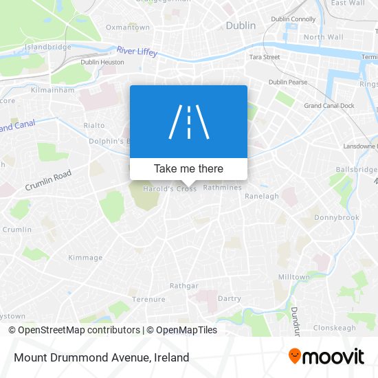 Mount Drummond Avenue map