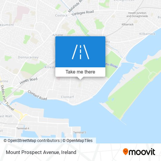 Mount Prospect Avenue map