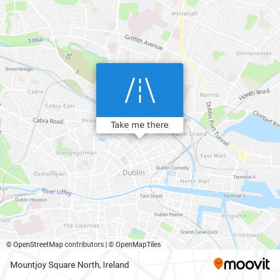 Mountjoy Square North map