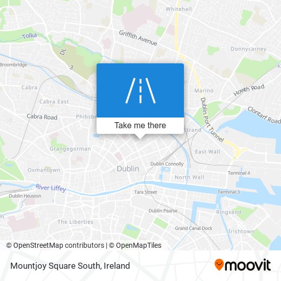 Mountjoy Square South map