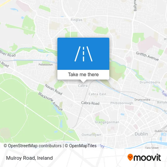 Mulroy Road map