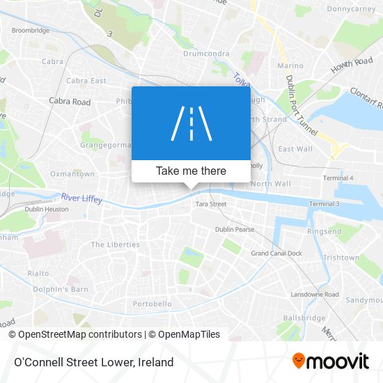 O'Connell Street Lower plan