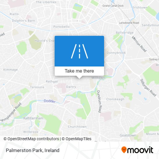 Palmerston Park map