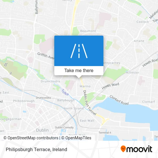 Philipsburgh Terrace map