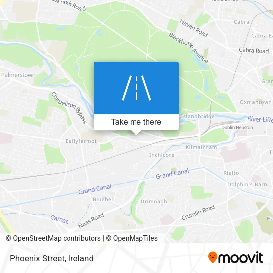 Phoenix Street map