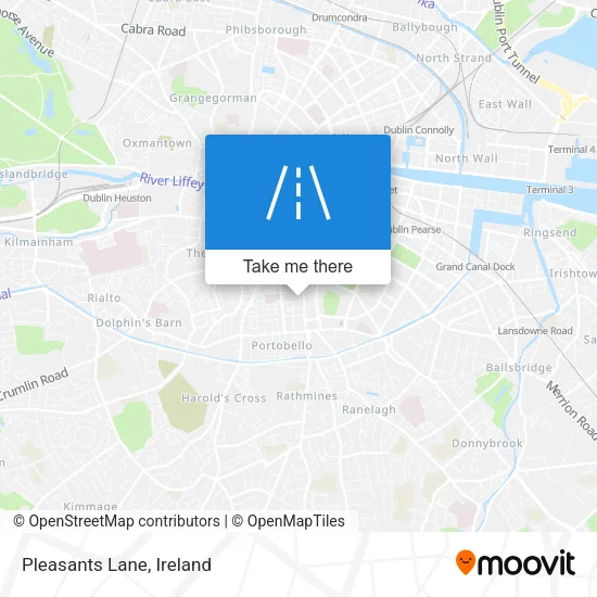 Pleasants Lane map