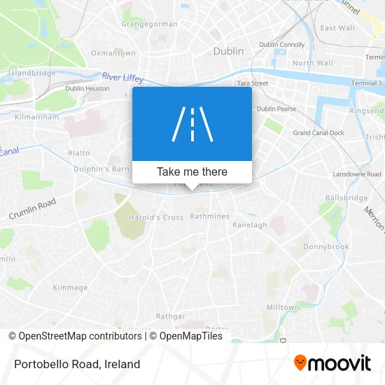 Portobello Road map