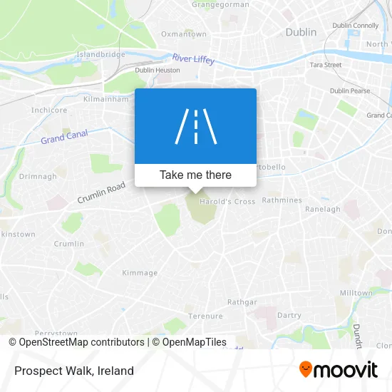 Prospect Walk map