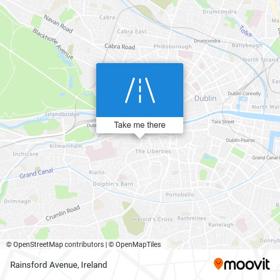 Rainsford Avenue map