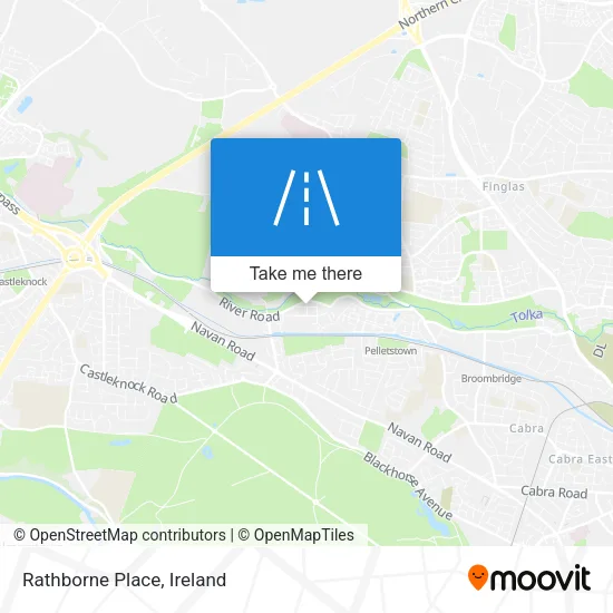 Rathborne Place map