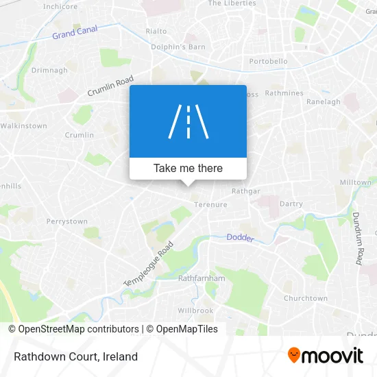 Rathdown Court map