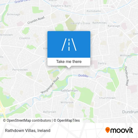 Rathdown Villas map