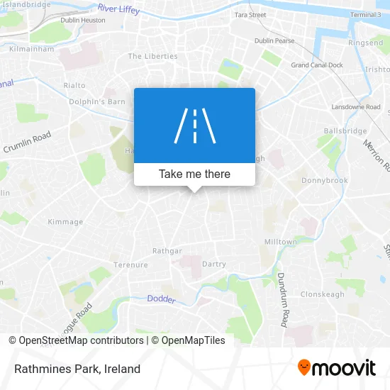 Rathmines Park map