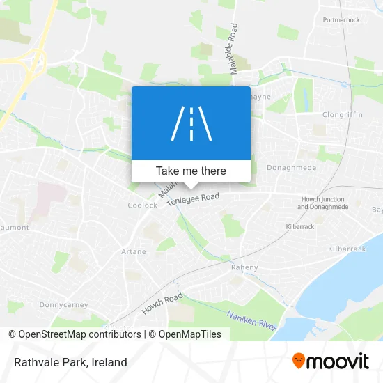 Rathvale Park map