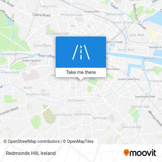 Redmonds Hill map
