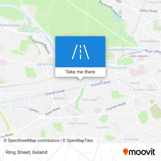 Ring Street map