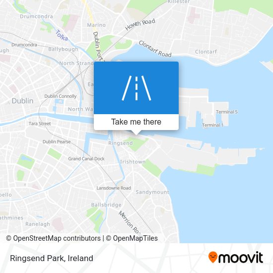 Ringsend Park map