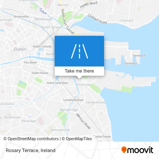 Rosary Terrace map