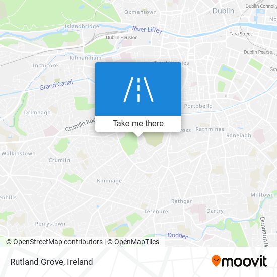 Rutland Grove map