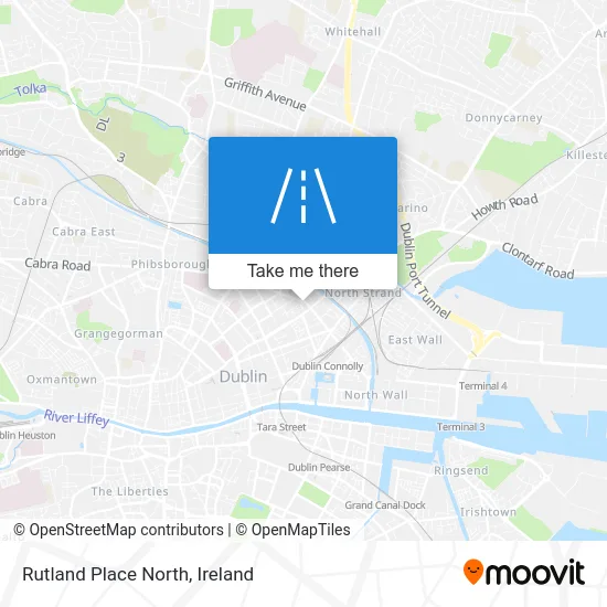 Rutland Place North map