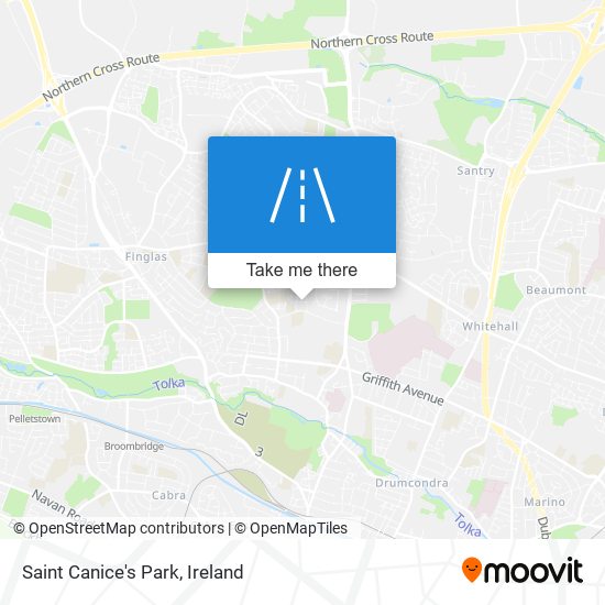 Saint Canice's Park map