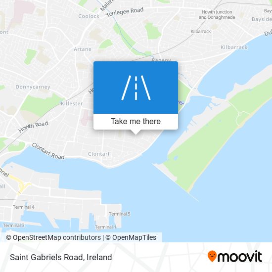 Saint Gabriels Road map