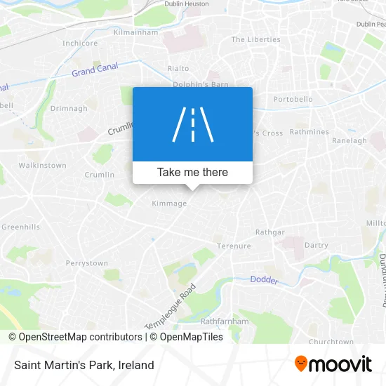 Saint Martin's Park map