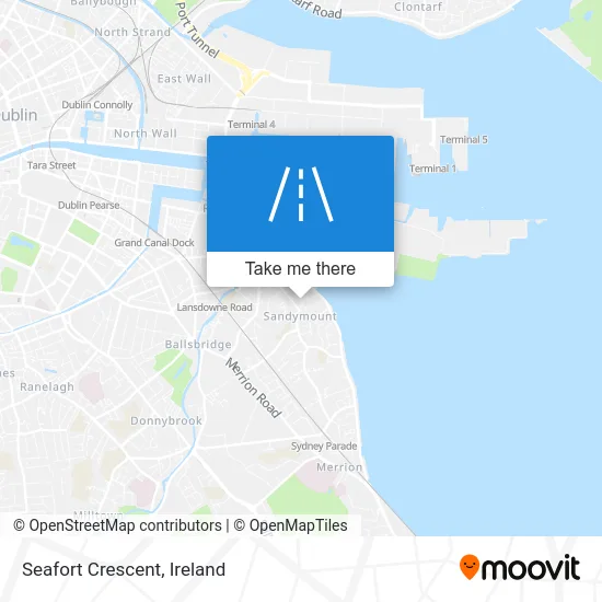 Seafort Crescent map