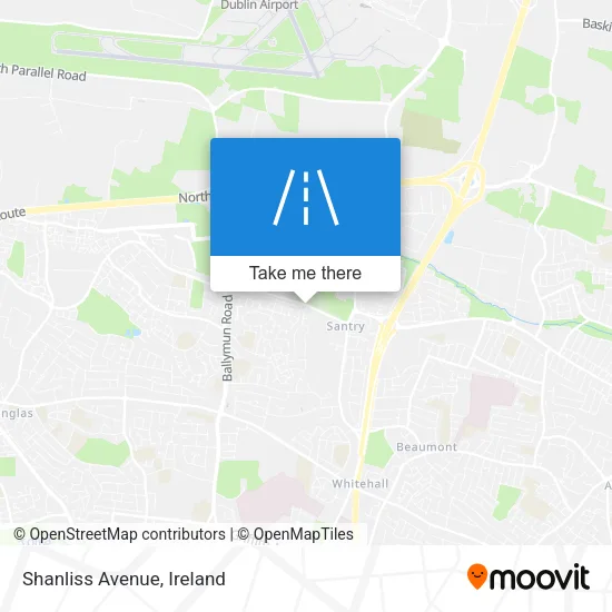 Shanliss Avenue map