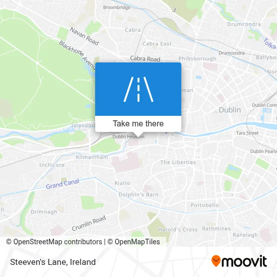 Steeven's Lane map
