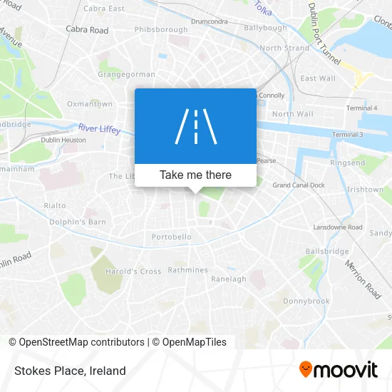 Stokes Place map
