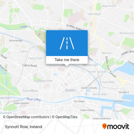 Synnott Row map