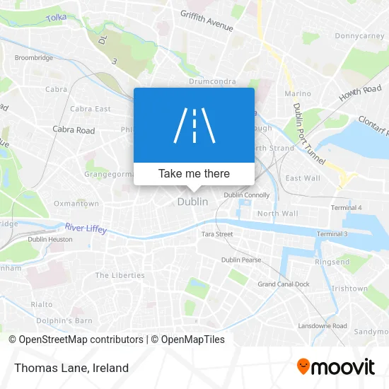 Thomas Lane map