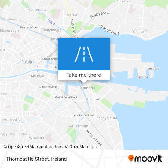 Thorncastle Street map