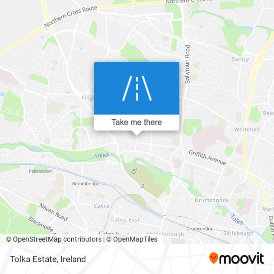 Tolka Estate map