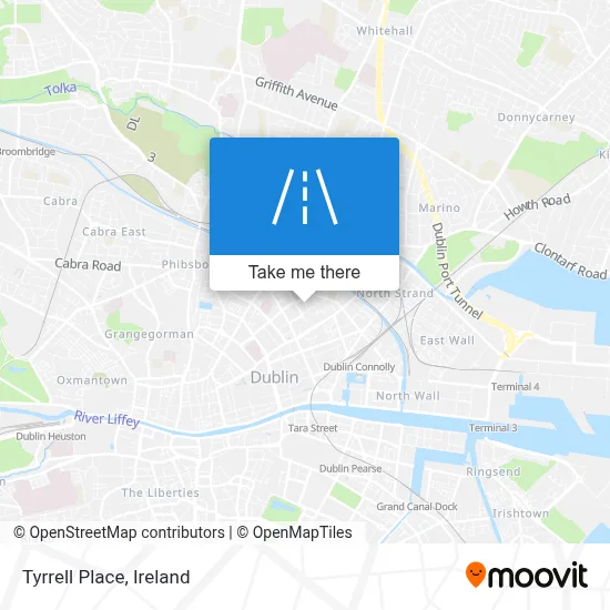 Tyrrell Place map