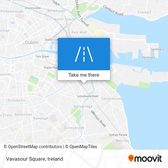 Vavasour Square map
