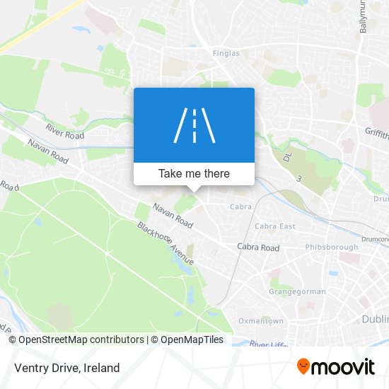 Ventry Drive map