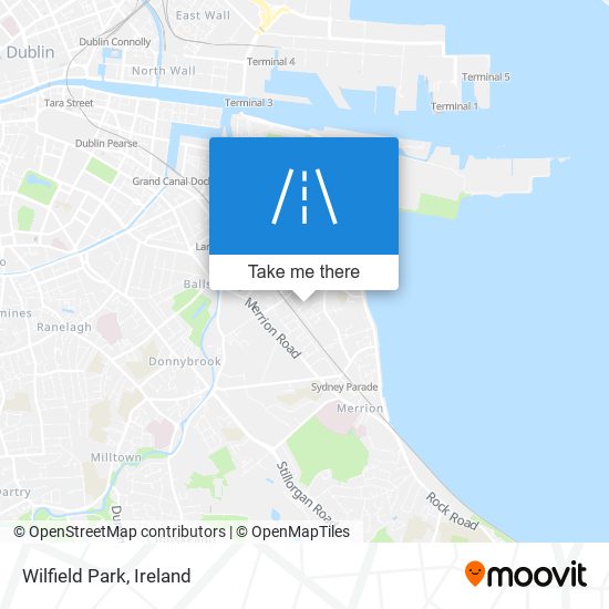 Wilfield Park map