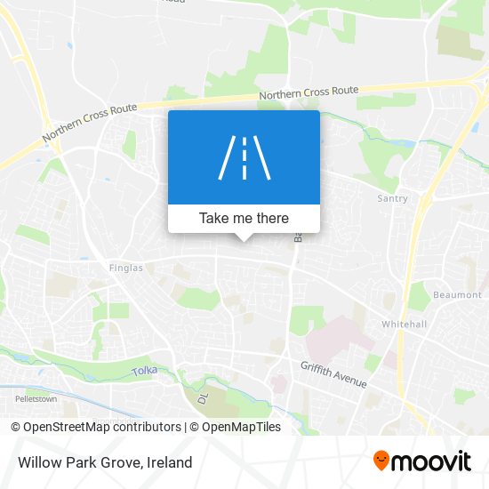 Willow Park Grove map