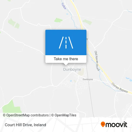 Court Hill Drive map