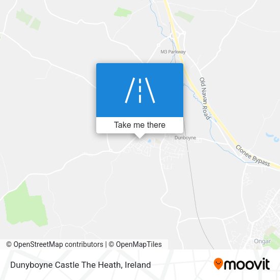 Dunyboyne Castle The Heath map