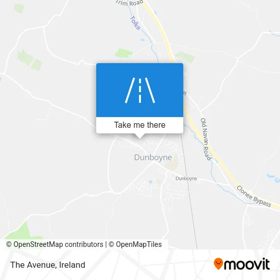 The Avenue map