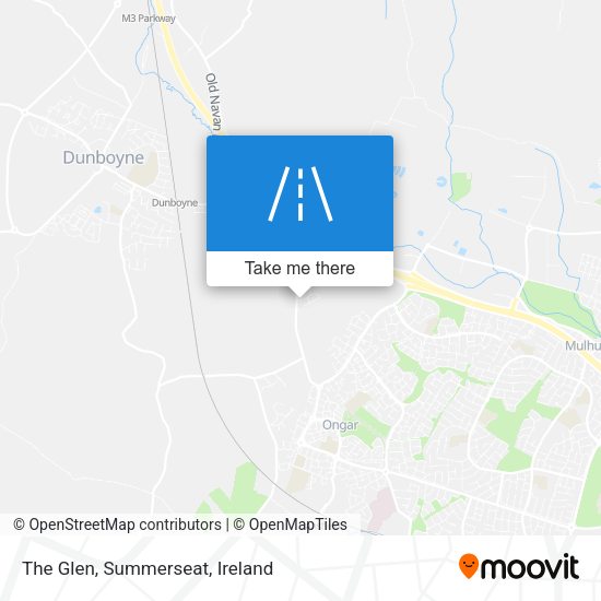 The Glen, Summerseat map