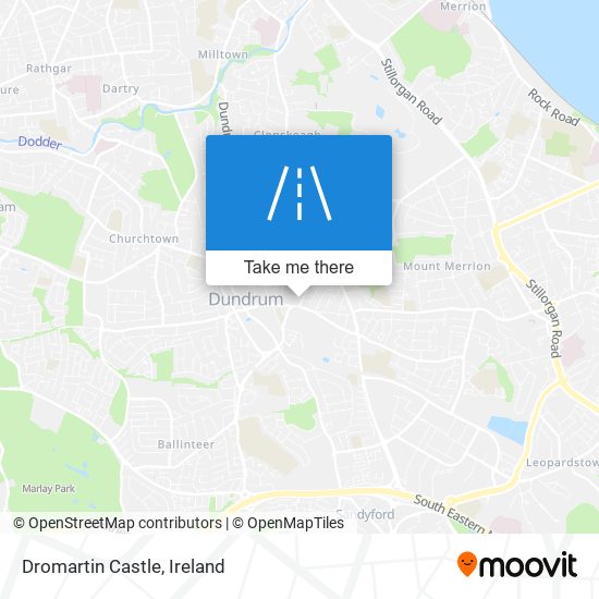 Dromartin Castle map